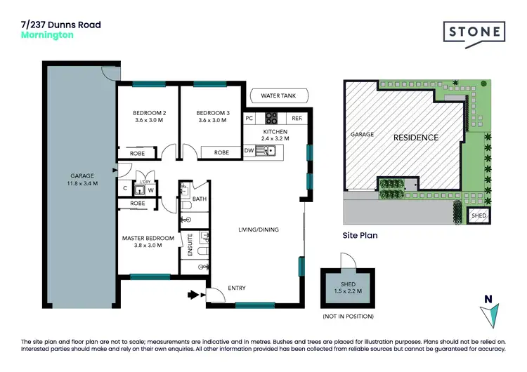Floorplan of Homely unit listing, 7/237 Dunns Road, Mornington VIC 3931