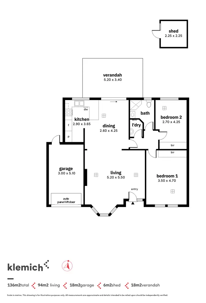 Floorplan of Homely unit listing, 3/11 West Terrace, Beaumont SA 5066