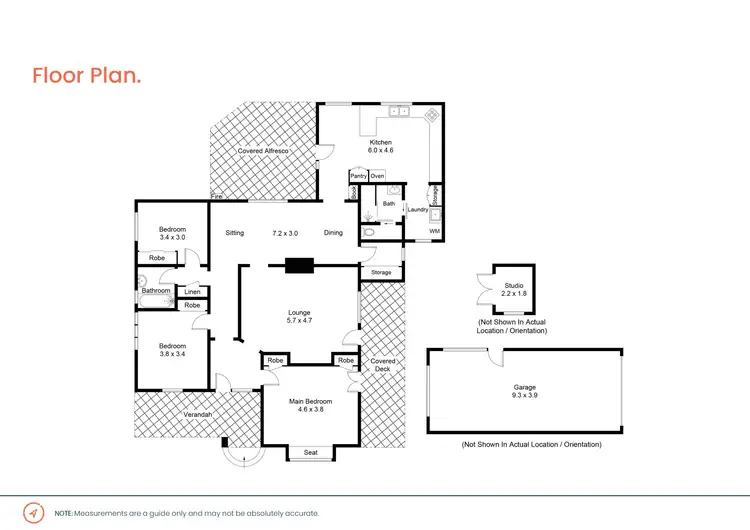 Floorplan of Homely house listing, 16 Melrose Street, Lorn NSW 2320