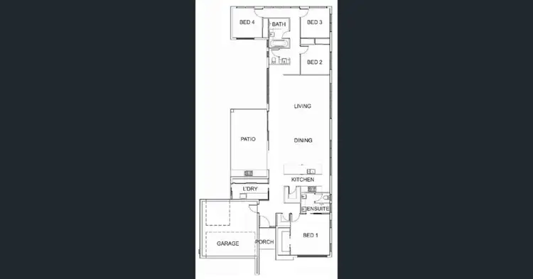 Floorplan of Homely house listing, 17 Castelton Entrance, Smithfield QLD 4878