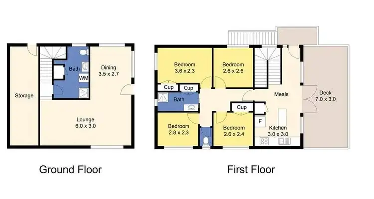 Floorplan of Homely house listing, 150 Jupiter Boulevard, Venus Bay VIC 3956