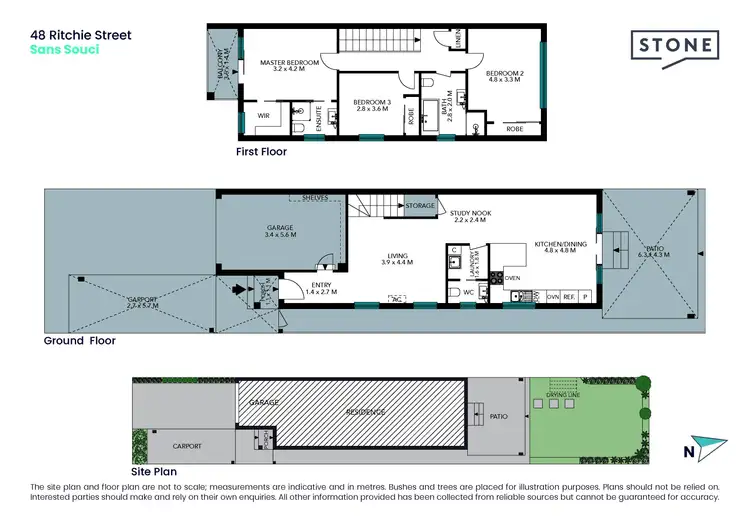 Floorplan of Homely house listing, 48 Ritchie Street, Sans Souci NSW 2219