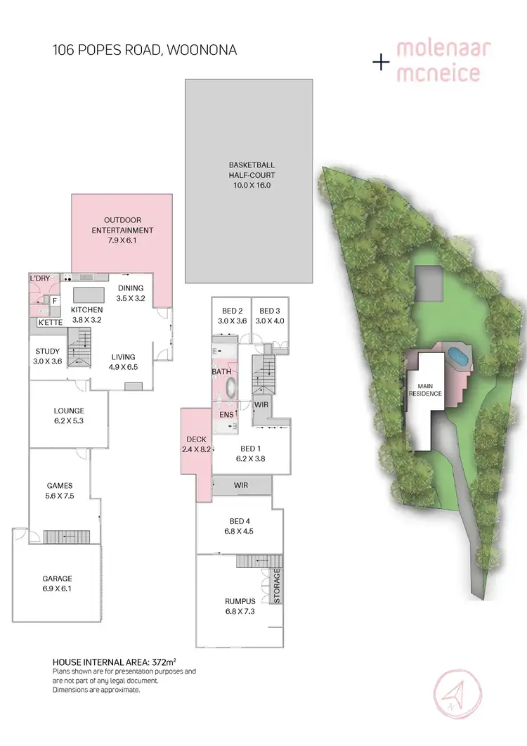 Floorplan of Homely house listing, 106 Popes Road, Woonona NSW 2517