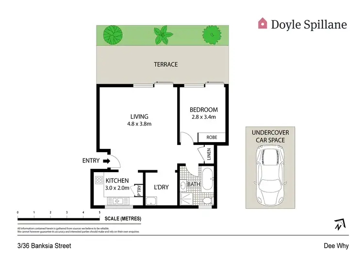Floorplan of Homely apartment listing, 3/36 Banksia Street, Dee Why NSW 2099