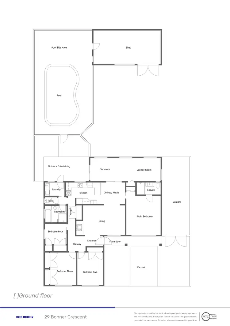 Floorplan of Homely house listing, 29 Bonner Crescent, Dubbo NSW 2830