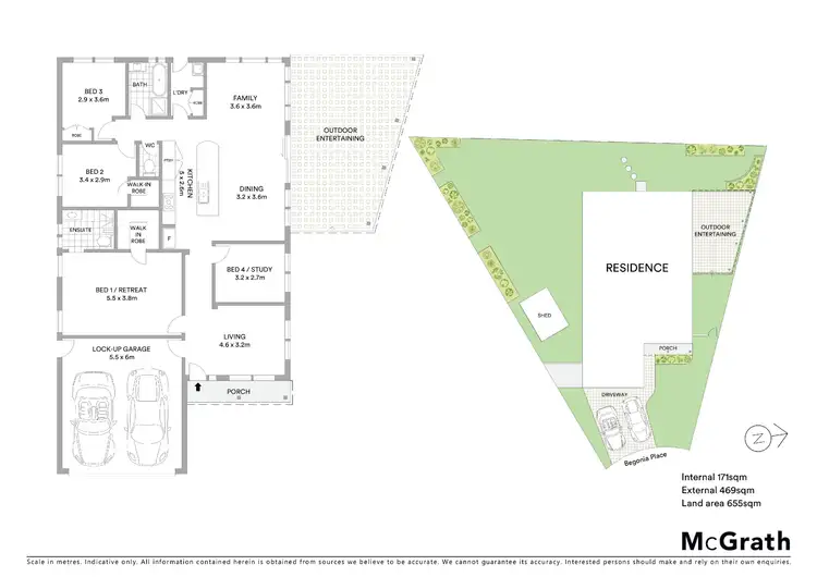 Floorplan of Homely house listing, 17 Begonia Place, Woongarrah NSW 2259