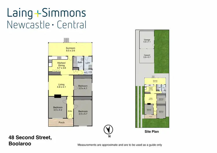 Floorplan of Homely house listing, 48 Second Street, Boolaroo NSW 2284