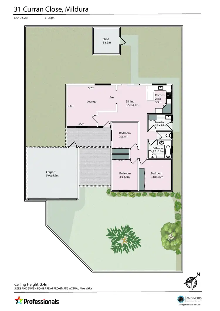 Floorplan of Homely house listing, 31/217 Thirteenth Street, Mildura VIC 3500