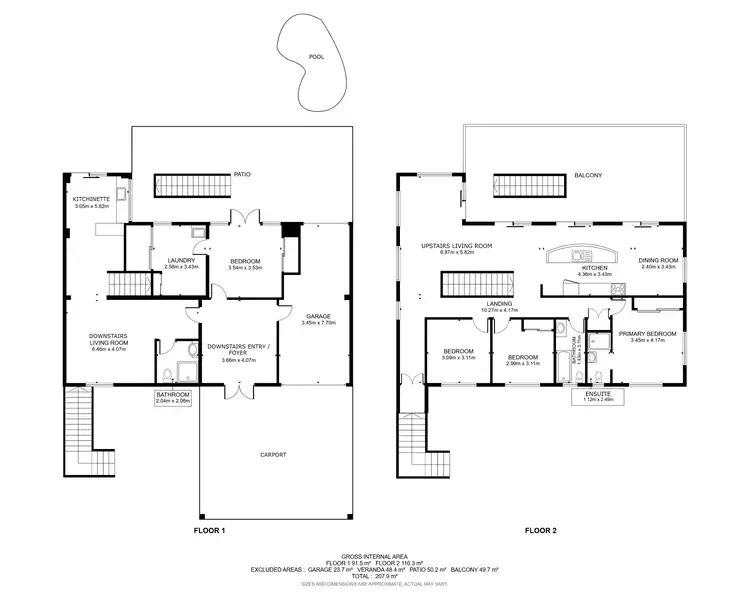 Floorplan of Homely house listing, 230 Toogood Road, Bayview Heights QLD 4868