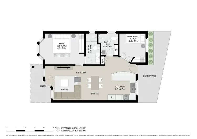 Floorplan of Homely retirement listing, 3/31 James Road, Toukley NSW 2263