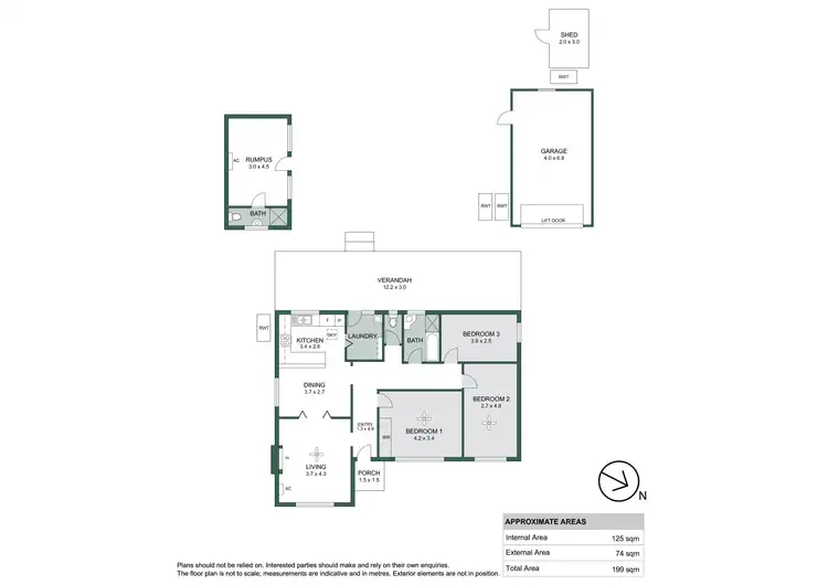 Floorplan of Homely house listing, 1 Ilford Street, Vale Park SA 5081