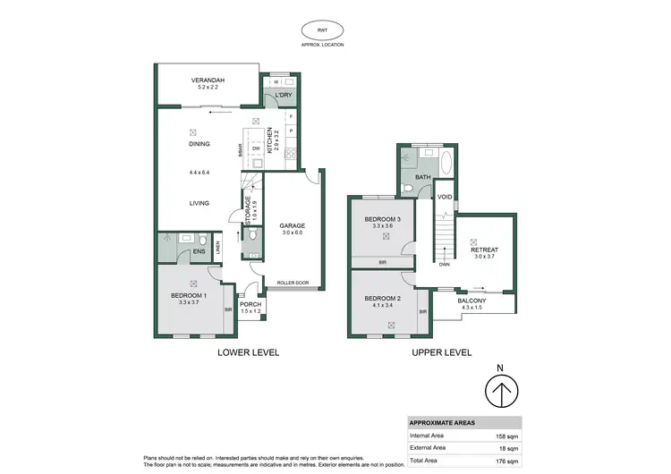Floorplan of Homely townhouse listing, 83 Alexander Avenue, Campbelltown SA 5074