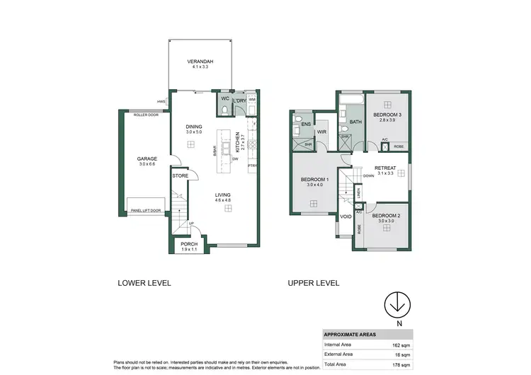 Floorplan of Homely townhouse listing, 6/20 Galway Avenue, North Plympton SA 5037
