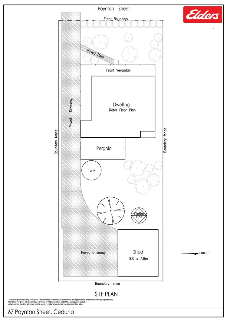 Floorplan of Homely house listing, 67 Poynton Street, Ceduna SA 5690