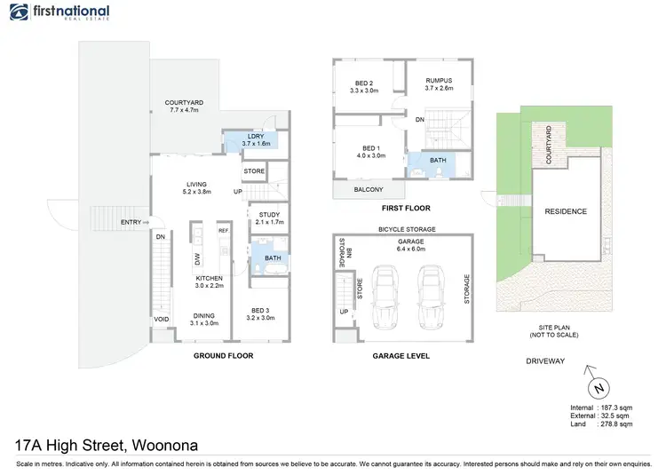 Floorplan of Homely house listing, 17A High Street, Woonona NSW 2517
