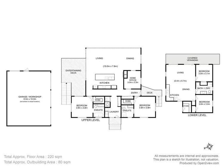 Floorplan of Homely house listing, 415 Safety Cove Road, Port Arthur TAS 7182