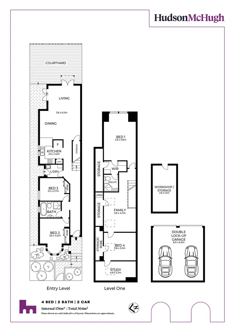 Floorplan of Homely townhouse listing, 6/37 Hawthorne Parade, Haberfield NSW 2045
