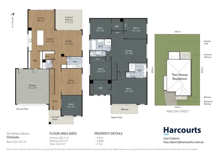 Floorplan of Homely house listing, 34 Arklow Crescent, Chisholm NSW 2322