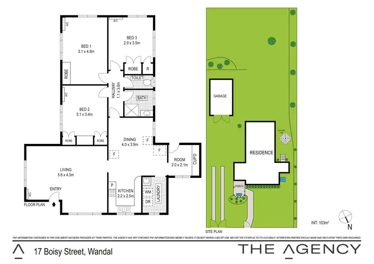 Floorplan of Homely house listing, 17 Boisy Street, Wandal QLD 4700