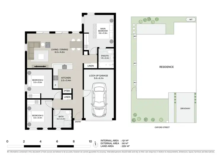 Floorplan of Homely townhouse listing, 7B Oxford Street, Whittington VIC 3219