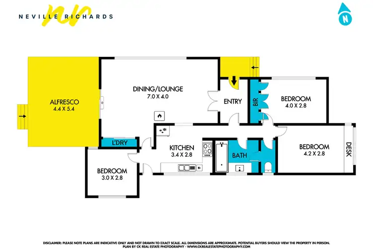 Floorplan of Homely house listing, 70 Fairfax Street, Portarlington VIC 3223