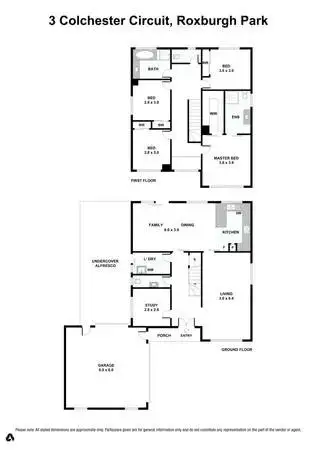 Floorplan of Homely house listing, 3 Colchester Circuit, Roxburgh Park VIC 3064