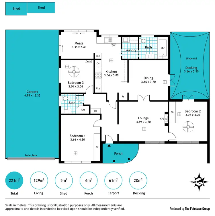 Floorplan of Homely house listing, 39 Frobisher Avenue, Flinders Park SA 5025