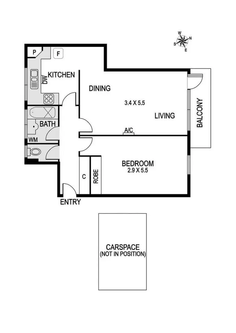 Floorplan of Homely apartment listing, 7/28 The Righi, South Yarra VIC 3141