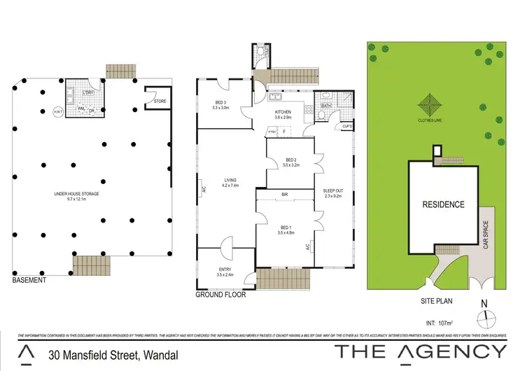 Floorplan of Homely house listing, 30 Mansfield Street, Wandal QLD 4700