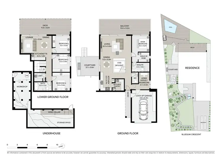 Floorplan of Homely house listing, 1 Bluegum Crescent, Picnic Point NSW 2213