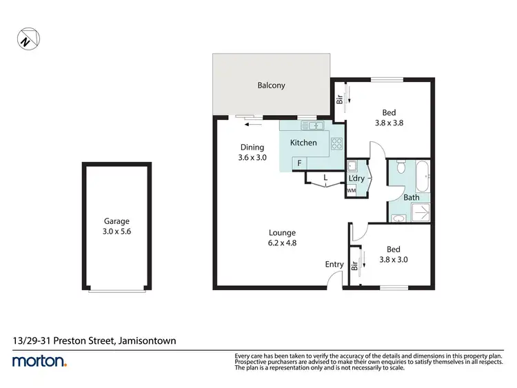 Floorplan of Homely apartment listing, 13/29-31 Preston Street, Jamisontown NSW 2750