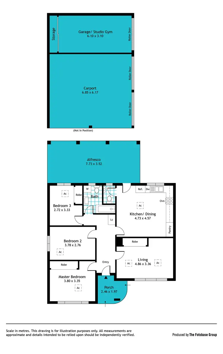Floorplan of Homely house listing, 4 Pembroke Avenue, Netley SA 5037