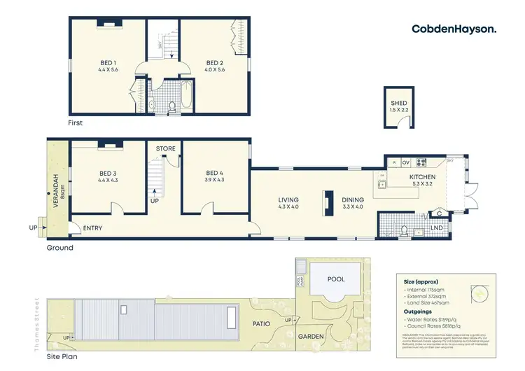 Floorplan of Homely house listing, 7 Thames Street, Balmain NSW 2041