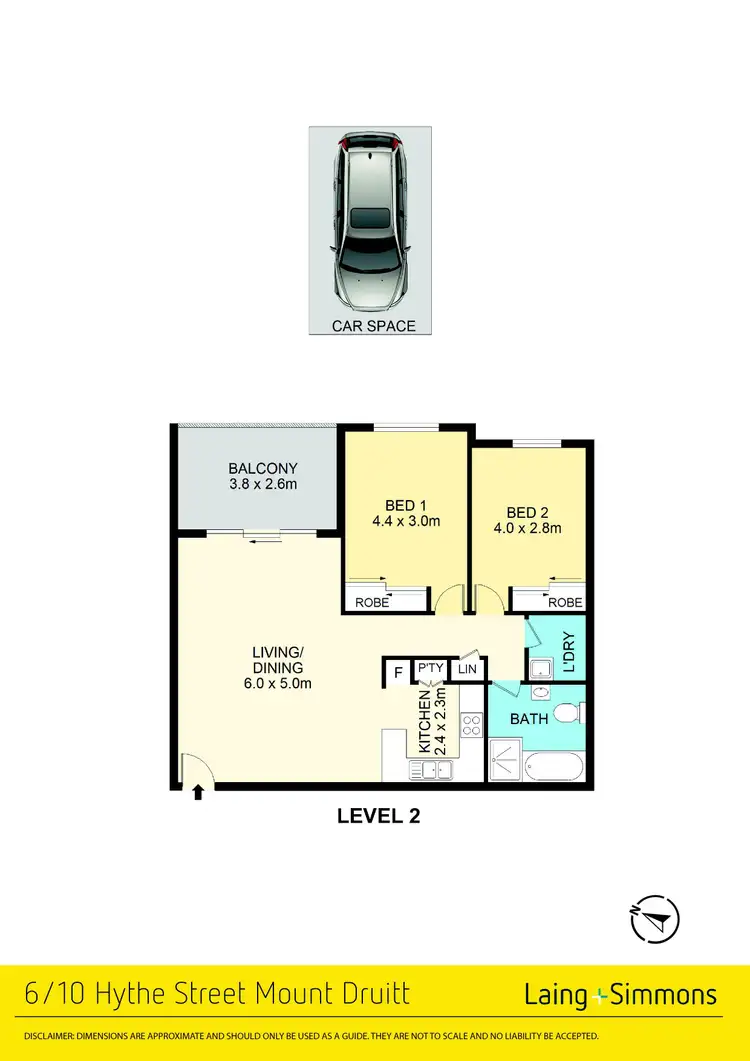 Floorplan of Homely unit listing, 6/10 Hythe Street, Mount Druitt NSW 2770
