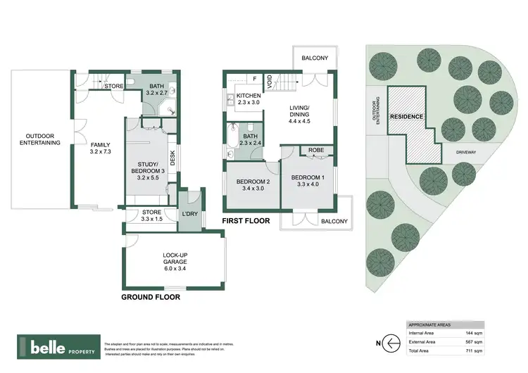Floorplan of Homely house listing, 9 Ada Street, Vincentia NSW 2540