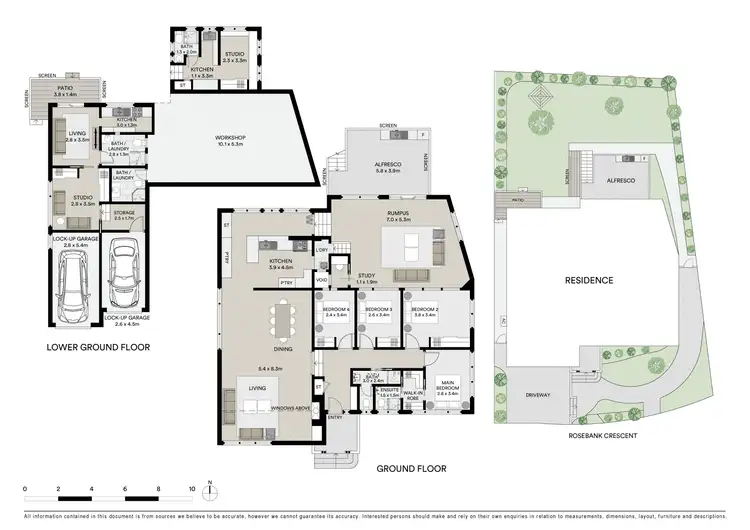 Floorplan of Homely house listing, 40 Rosebank Crescent, Hurstville NSW 2220