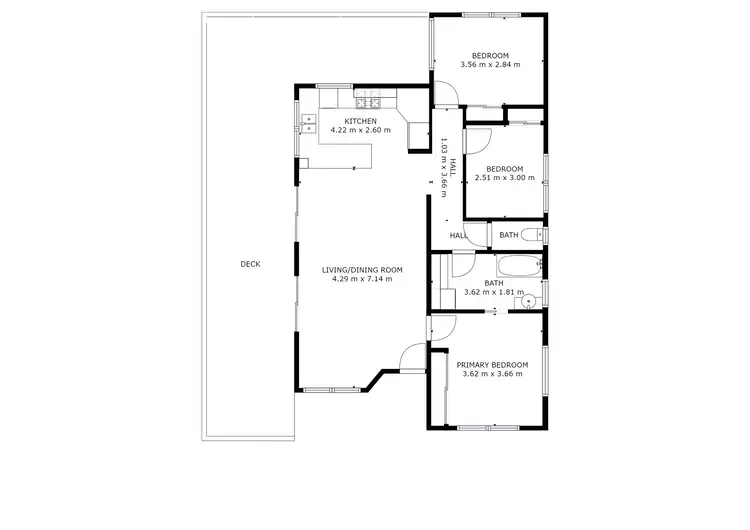 Floorplan of Homely house listing, 17 Jagera Close, Kamerunga QLD 4870