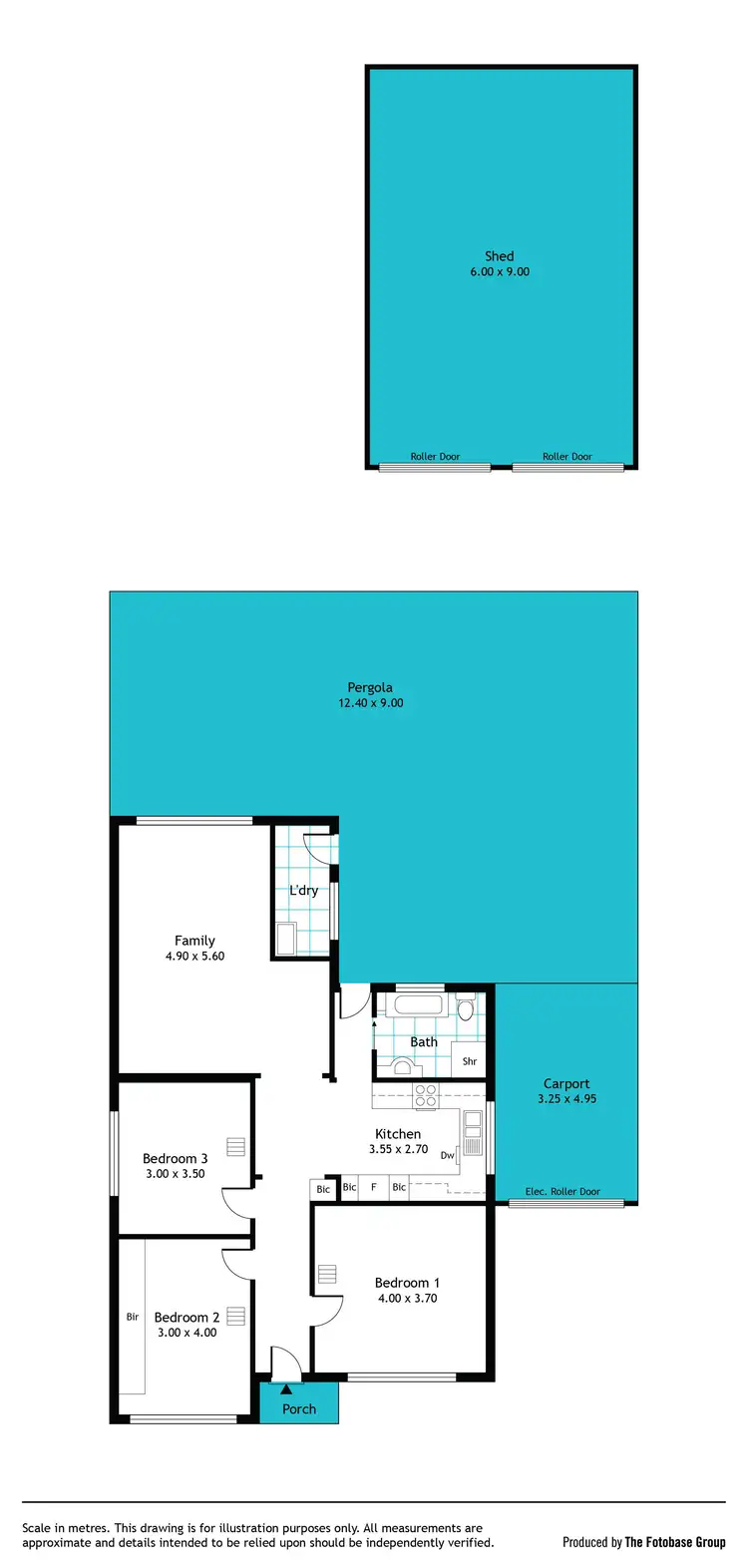 Floorplan of Homely house listing, 14 Western Parade, Brooklyn Park SA 5032
