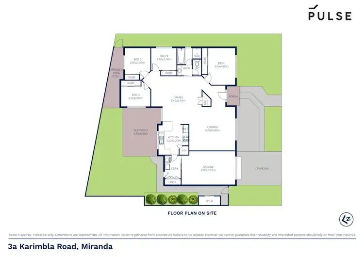 Floorplan of Homely house listing, 3A Karimbla Road, Miranda NSW 2228