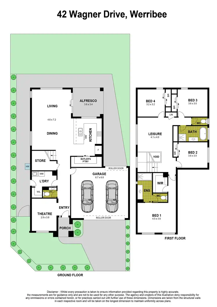Floorplan of Homely house listing, 42 Wagner Drive, Werribee VIC 3030