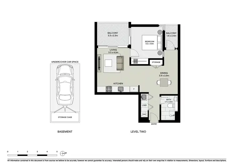 Floorplan of Homely apartment listing, 208/59 Coppin Street, Richmond VIC 3121