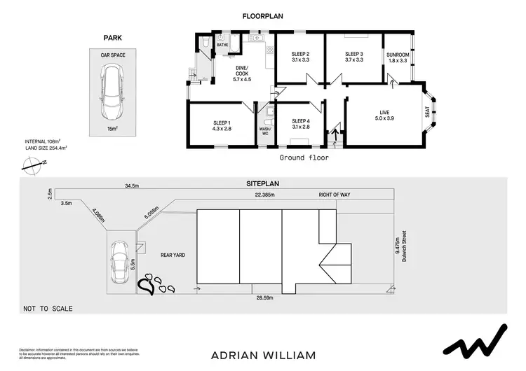 Floorplan of Homely house listing, 15 Dulwich Street, Dulwich Hill NSW 2203