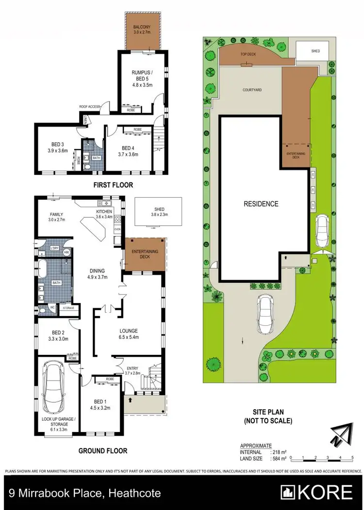 Floorplan of Homely house listing, 9 Mirrabook Place, Heathcote NSW 2233