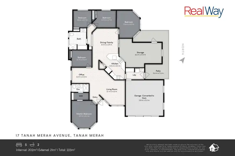 Floorplan of Homely house listing, 17 Tanah Merah Avenue, Tanah Merah QLD 4128