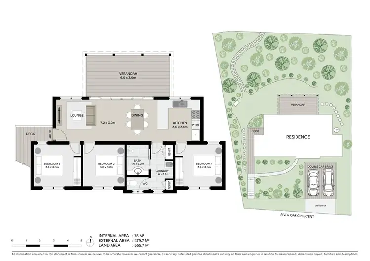 Floorplan of Homely house listing, 16 River Oak Crescent, Scotts Head NSW 2447