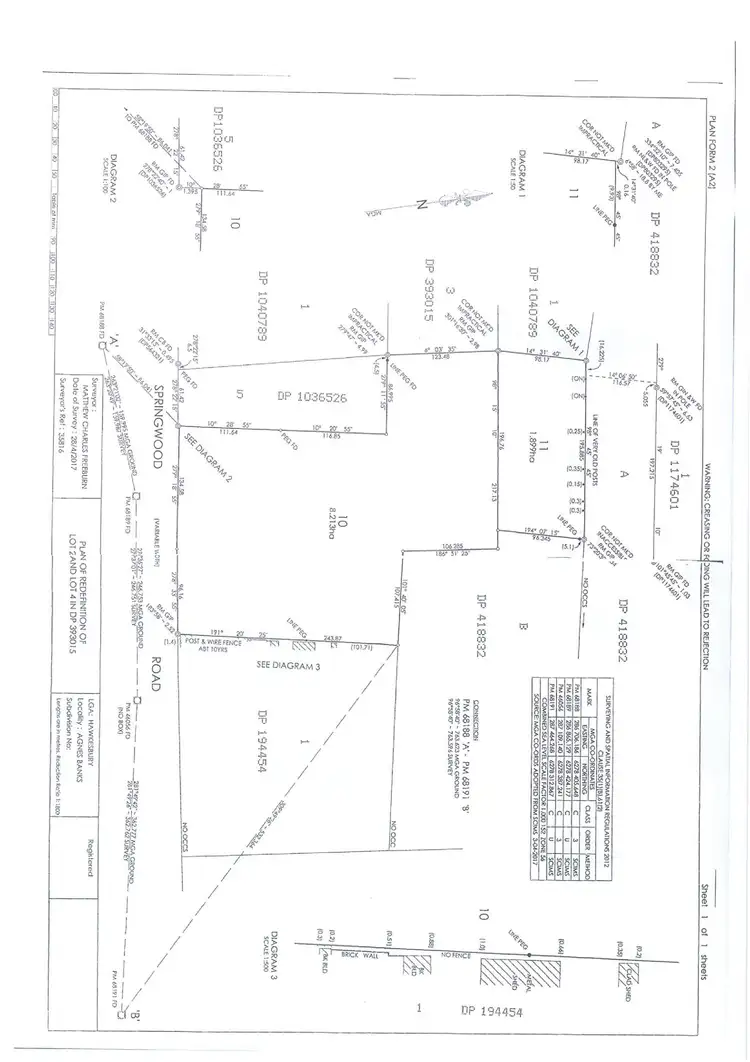 Floorplan of Homely land listing, 62-86 Springwood Road, Agnes Banks NSW 2753