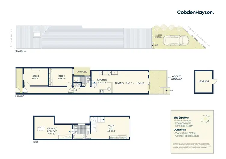 Floorplan of Homely house listing, 4 Alfred Street, Annandale NSW 2038