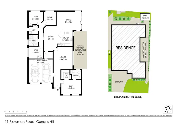 Floorplan of Homely house listing, 11 Plowman Road, Currans Hill NSW 2567