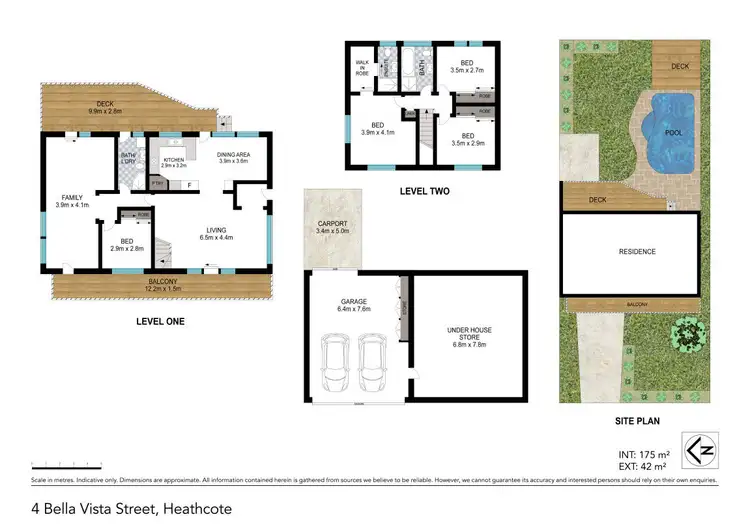 Floorplan of Homely house listing, 4 Bella Vista Street, Heathcote NSW 2233