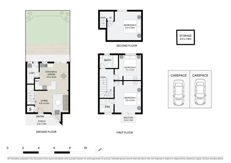 Floorplan of Homely townhouse listing, 4/8 Mahony Road, Constitution Hill NSW 2145